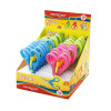 Tijera, Escolar, 5.5", Pta, Redonda, Easy Open - agarre suave, Exh x 20 Unds.